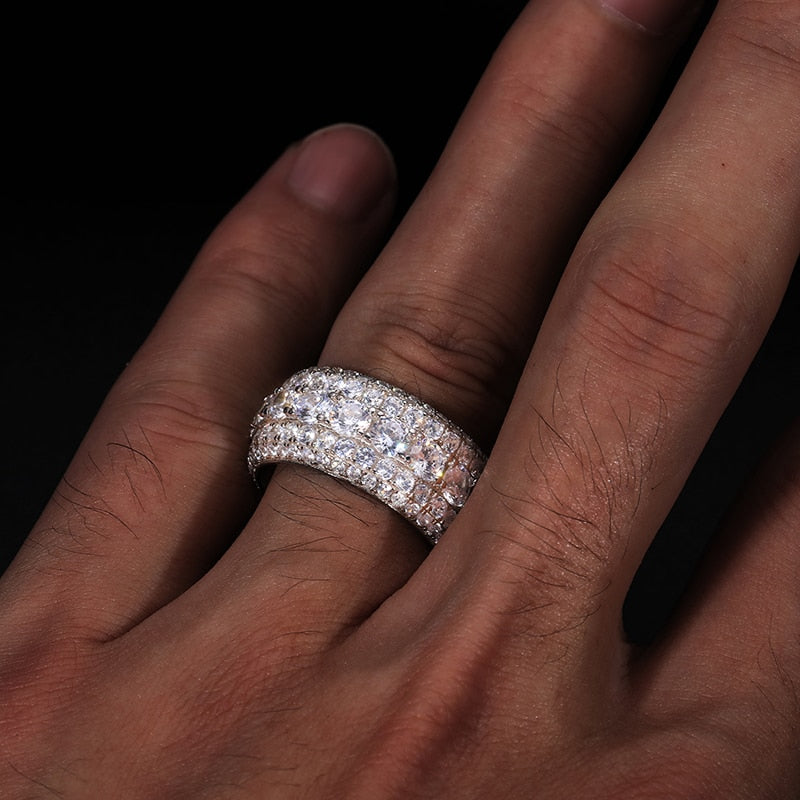 Moissanite Ring S925 Sterling Silver