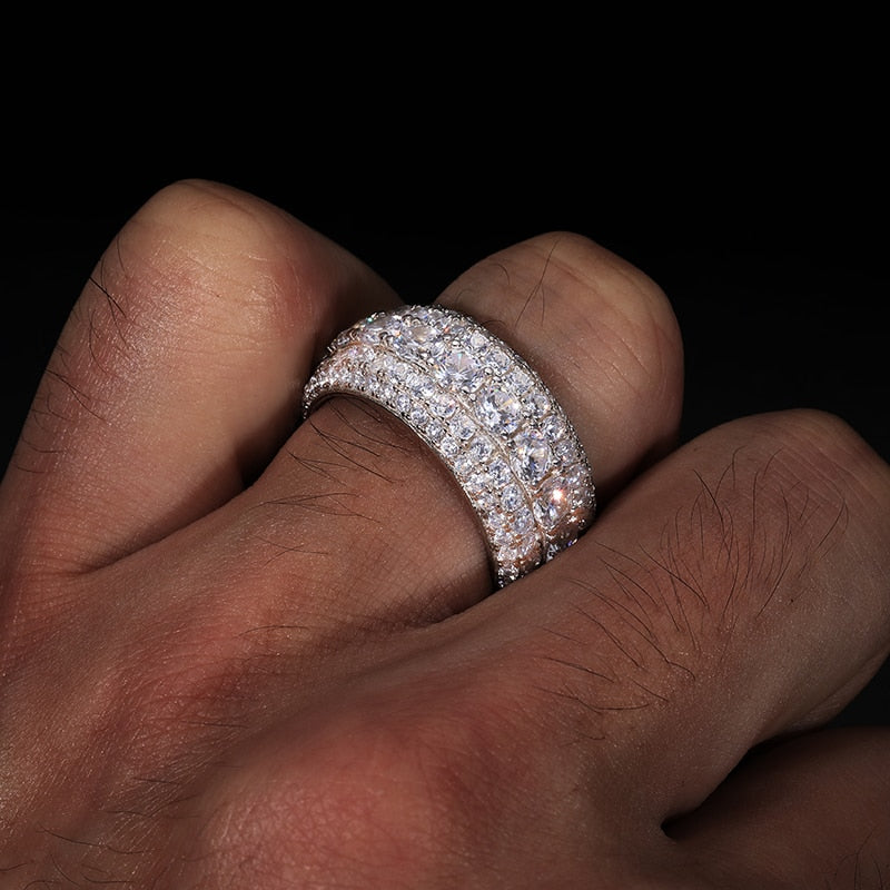 Moissanite Ring S925 Sterling Silver