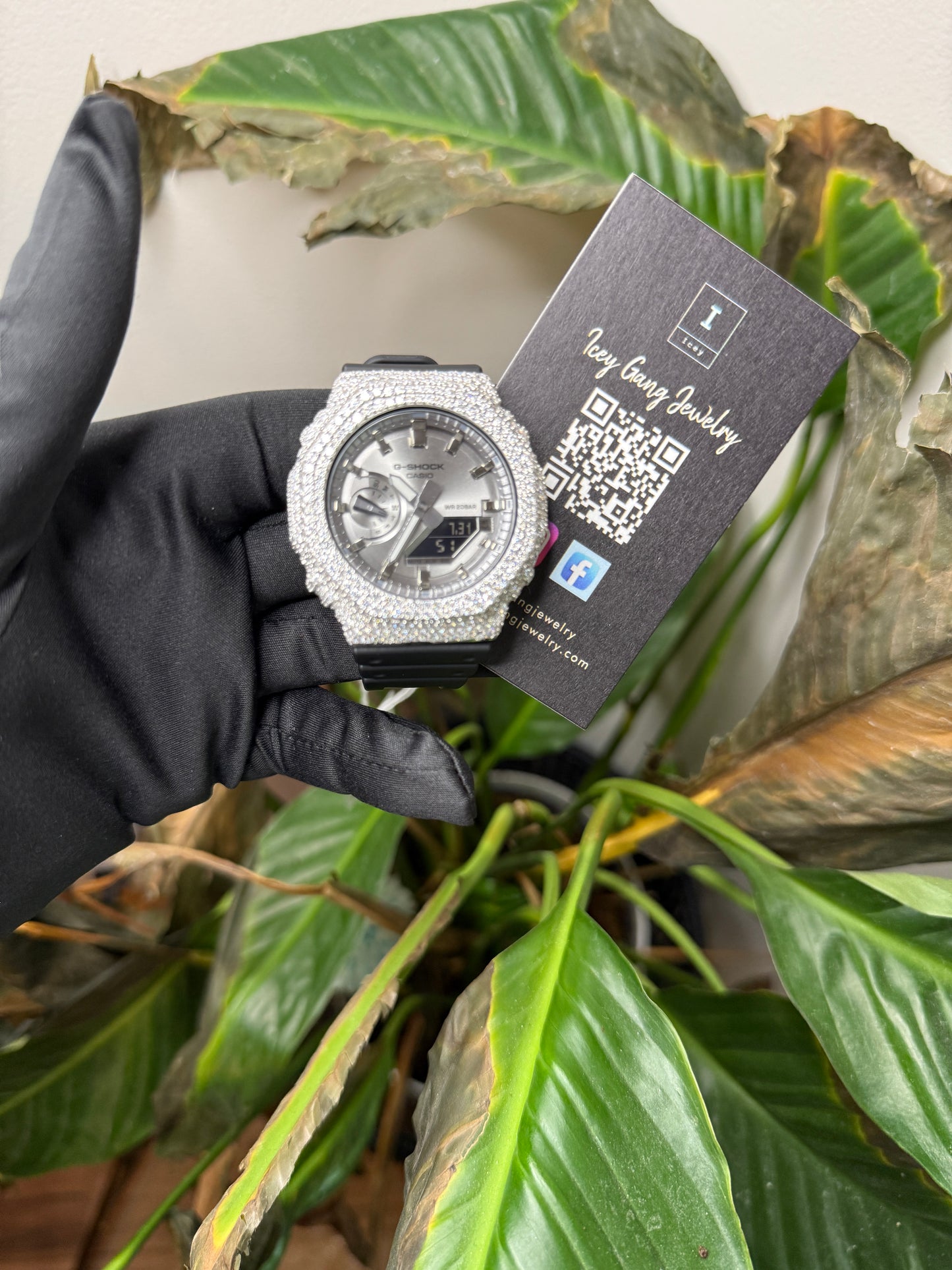 Moissanite G-Shock Watch