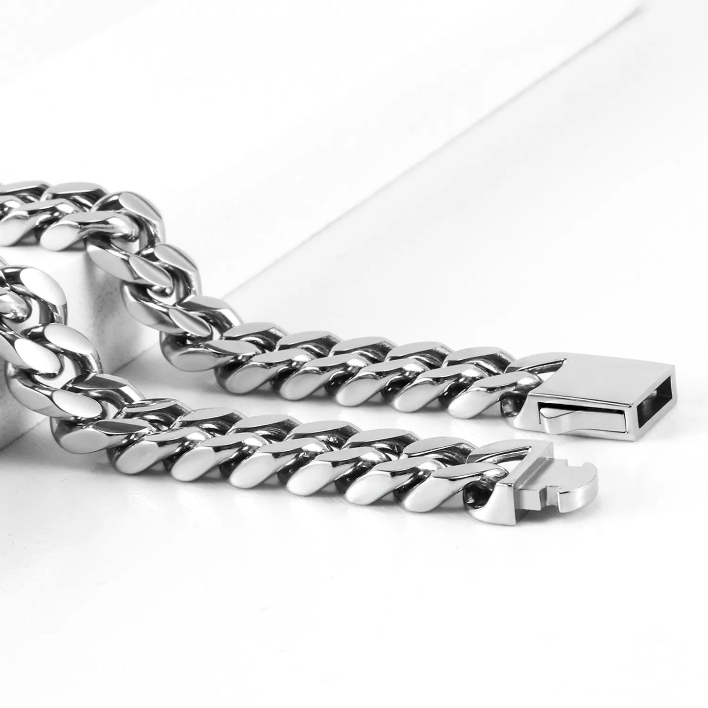 Stainless Steel Chain Necklace Bracelet