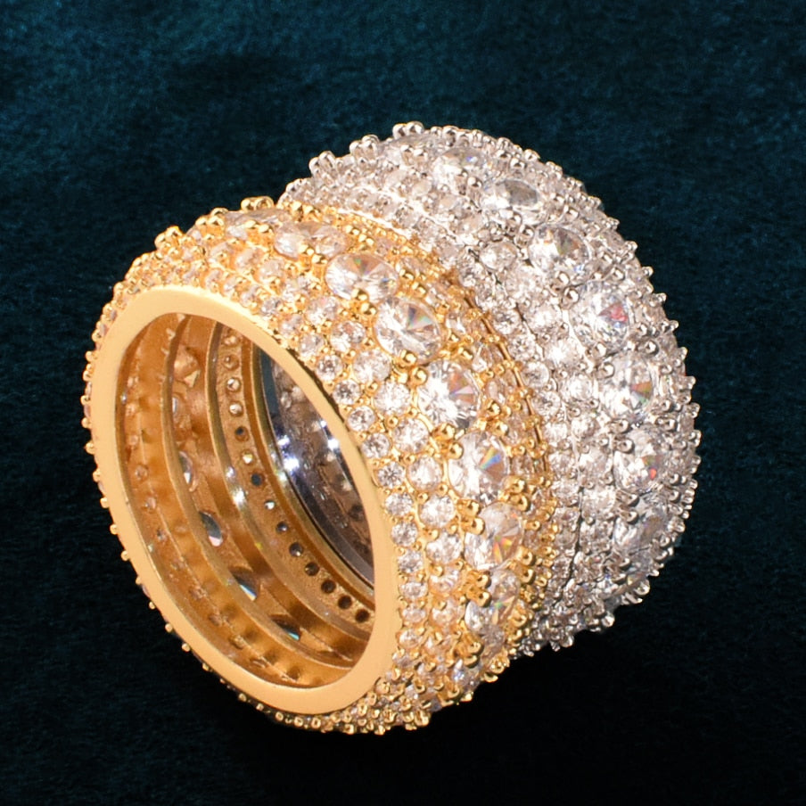 Iced out Ring CZ
