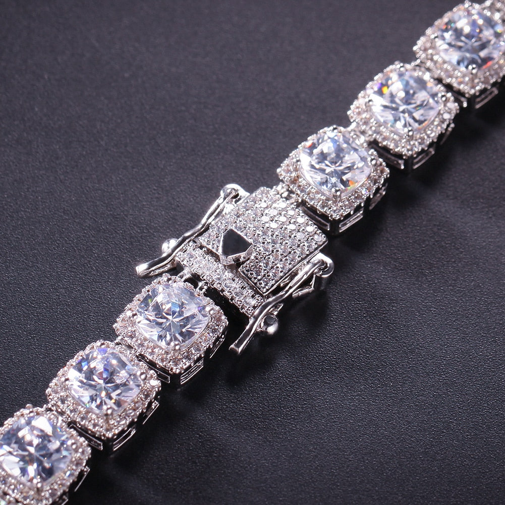 Tennis Chain 10mm Fully Iced Out Chain/Bracelet