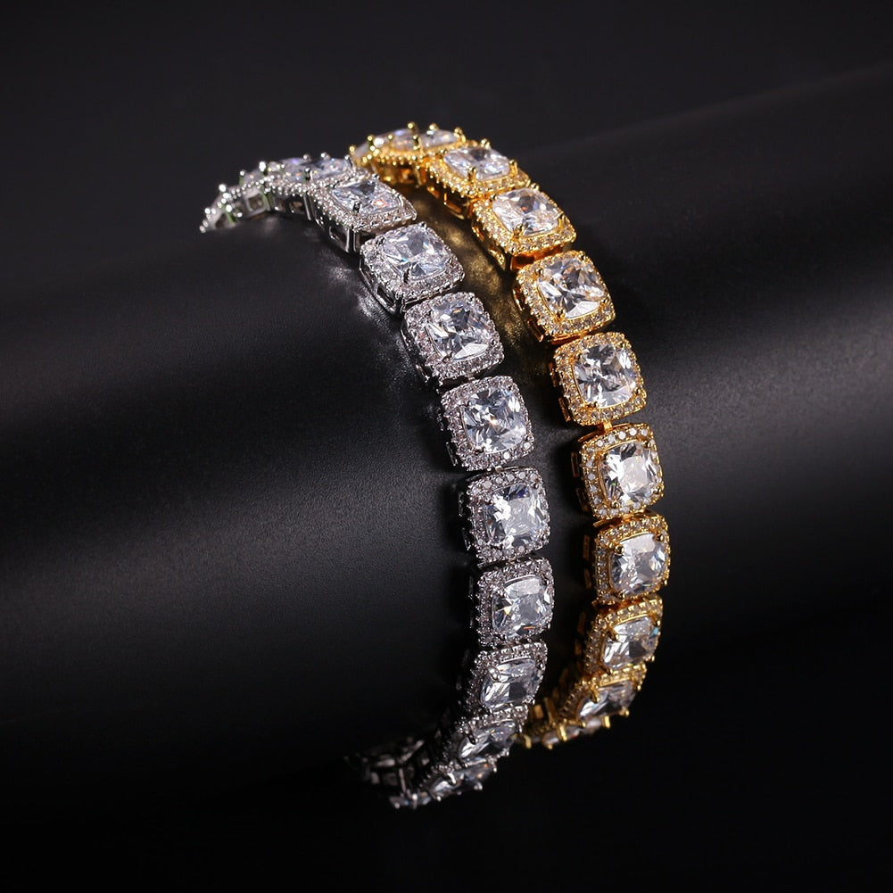 Tennis Chain 10mm Fully Iced Out Chain/Bracelet