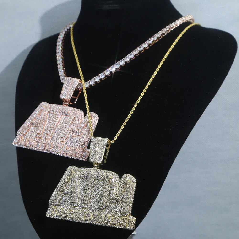 ATM Addicted To Money Pendant