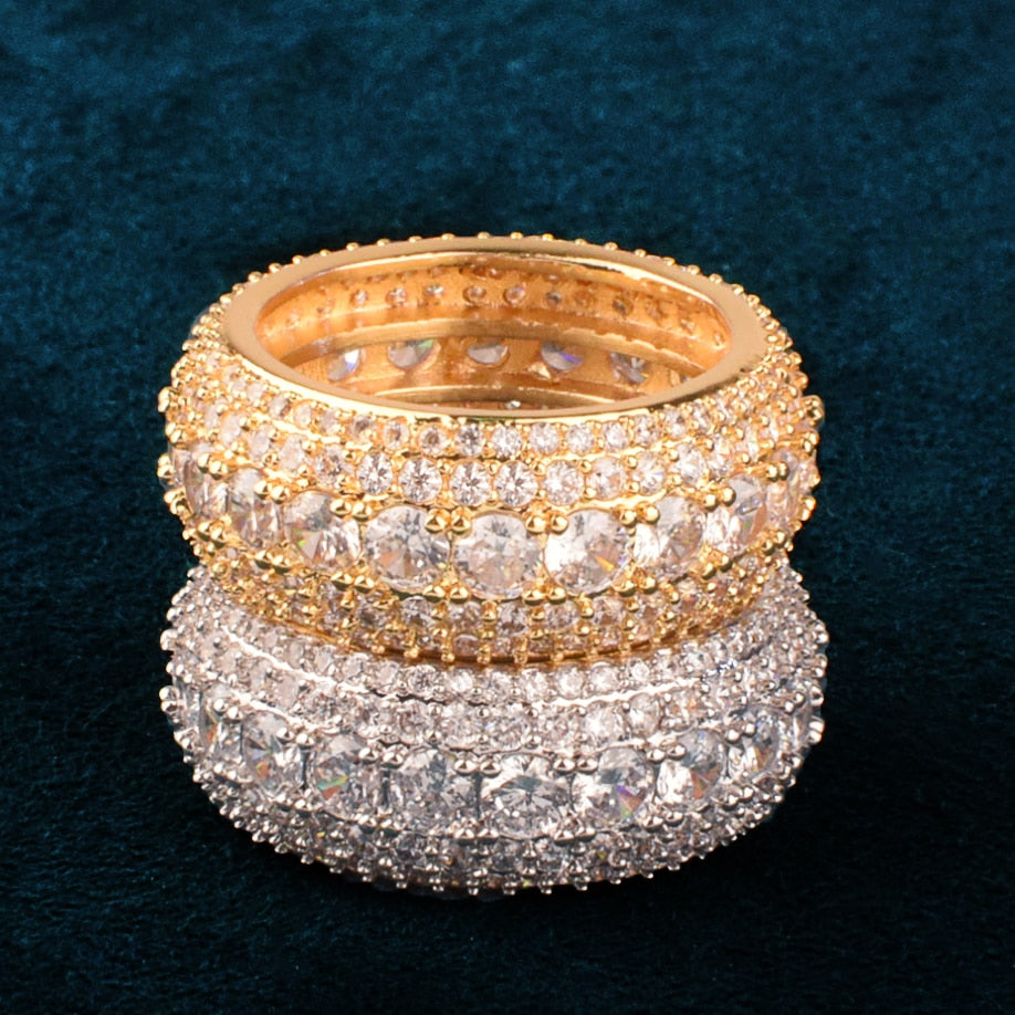 Iced out Ring CZ