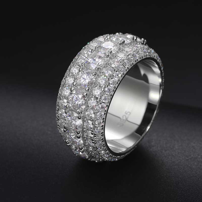 Moissanite Ring S925 Sterling Silver