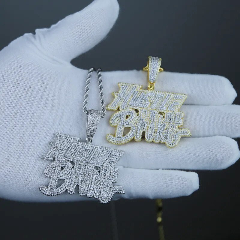 Hustle or be Broke Pendant