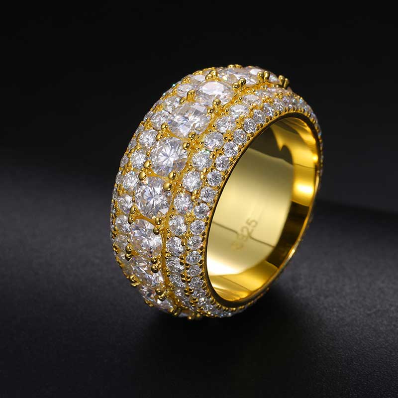 Moissanite Ring S925 Sterling Silver