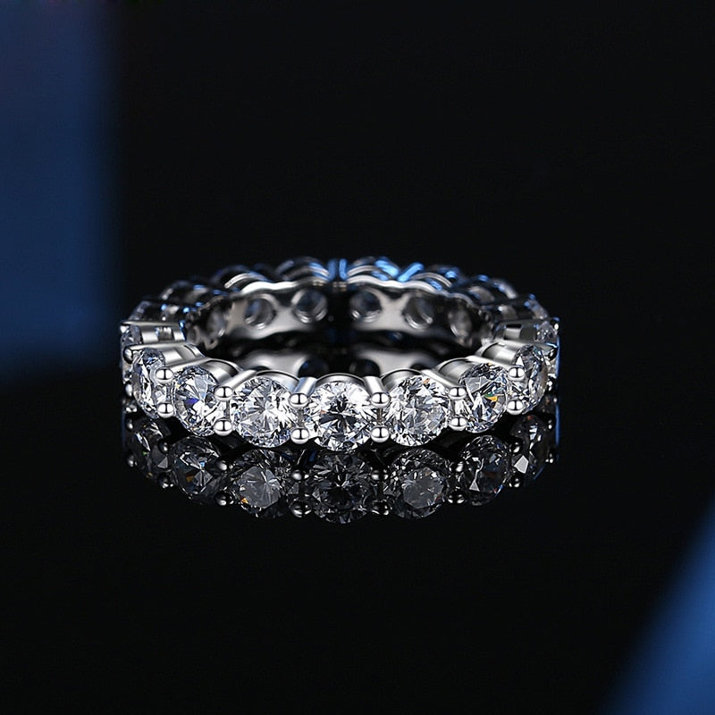 5mm Moissanite Ring S925 Sterling Silver