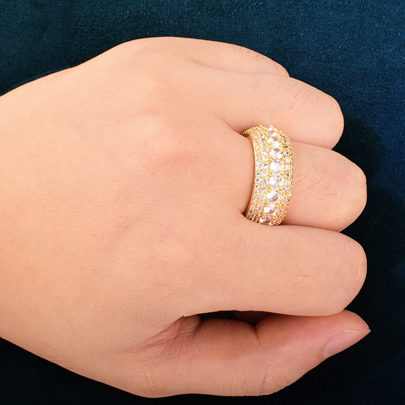Iced out Ring CZ