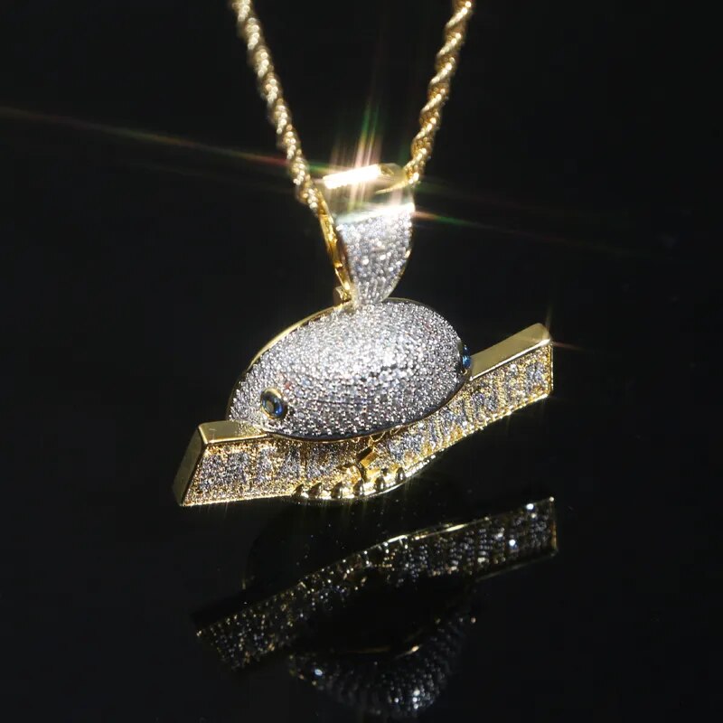 Bread Winner Shark Pendant