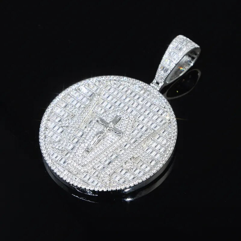 Guns and Jesus Pendant