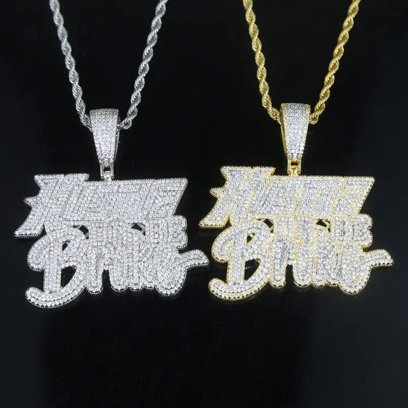 Hustle or be Broke Pendant