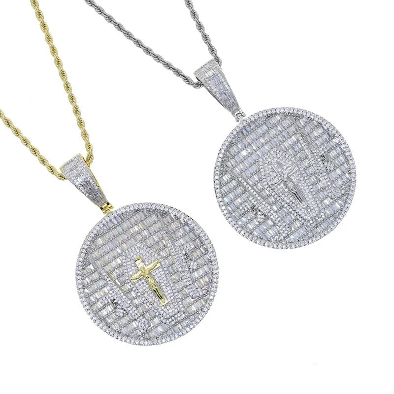 Guns and Jesus Pendant