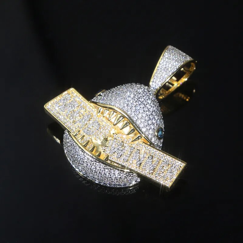 Bread Winner Shark Pendant