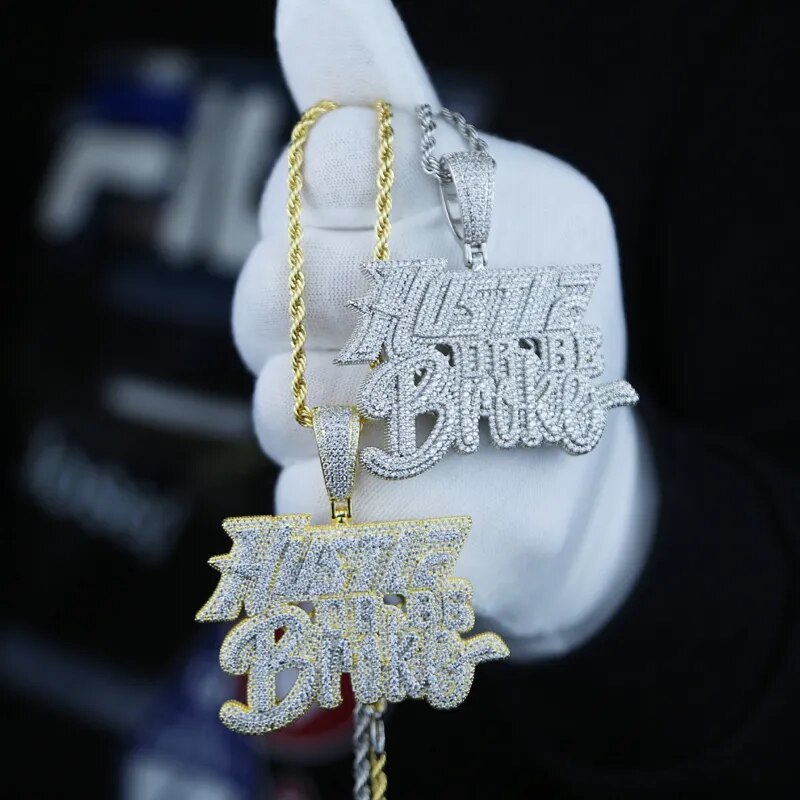 Hustle or be Broke Pendant